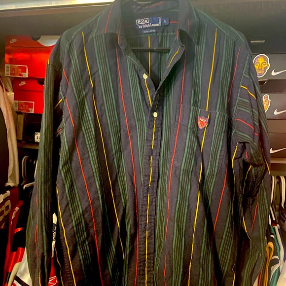Polo by Ralph Lauren Vintage Men’s button up shirt Size M - Picture 2 of 5